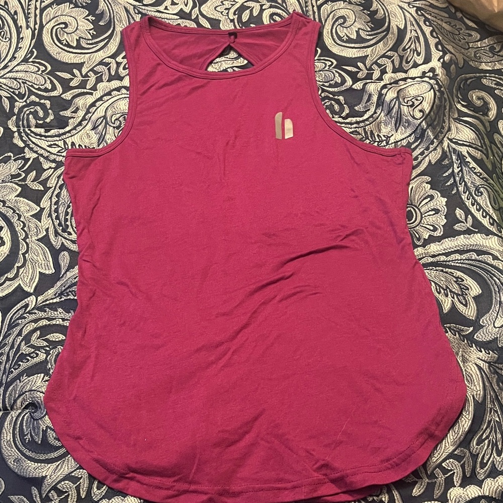 Vibrant Magenta Hypr Sleeveless Tank Top